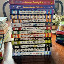 Diary of a Wimpy Kid book set