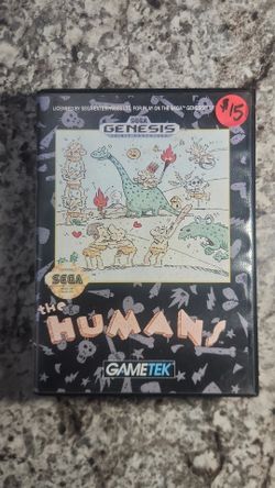 The Humans Sega Genesis Game