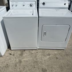 Super Capacity Kenmore Washer And Dryer Set , With Warranty 