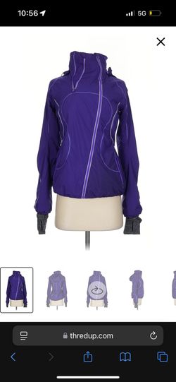 LuluLemon Snow Jacket Purple W/ Hood