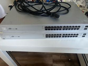 Unifi Switch 24 port Poe 250W. Cloud key and router