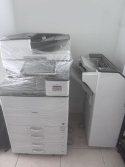 COMMERCIAL PRINTER 4 TRAYS, SCANNER