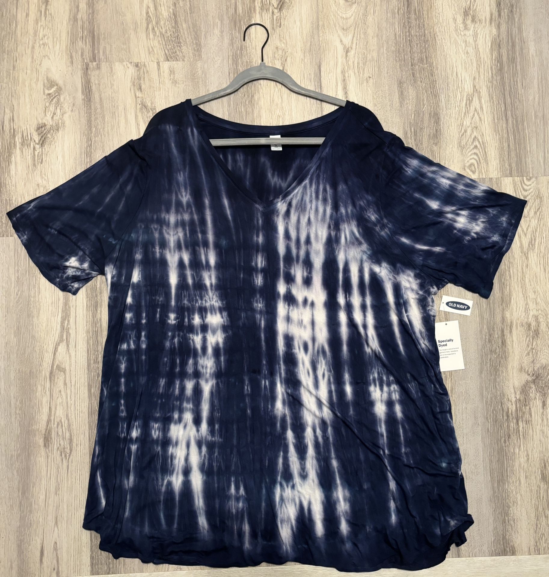 Old Navy Tye-Dye Tunic, Women’s 3x, NWT