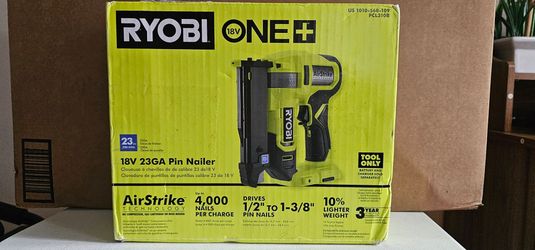 Ryobi 18v 23GA Pin Nailer
