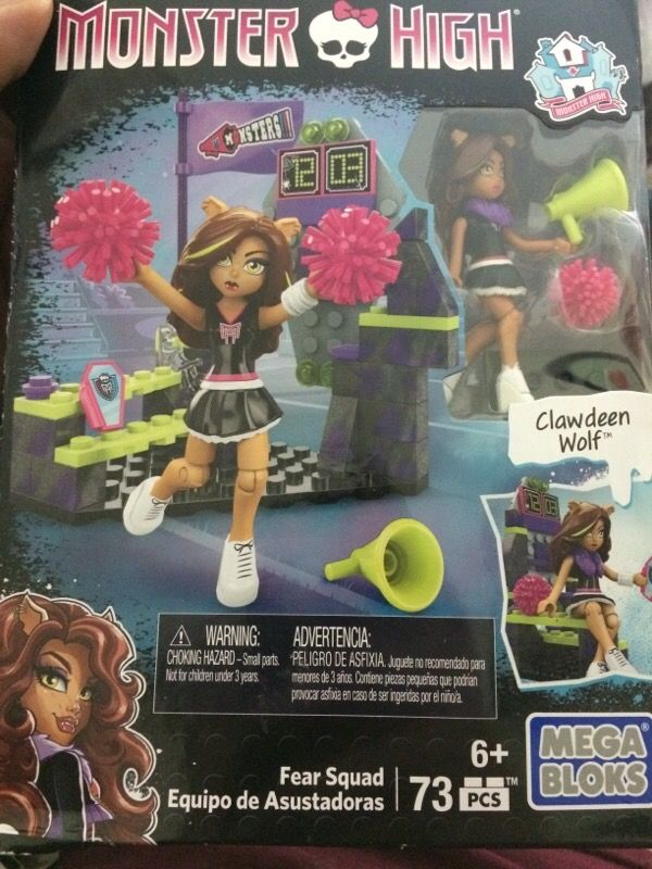 Monster High Build Creeperific Character