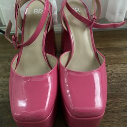 Pink Platform Heels 
