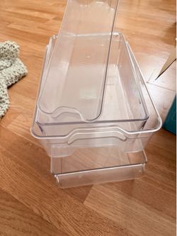 Set of plastic containers organizers storage kitchen pantry
