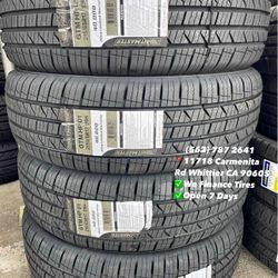 215/65R17 Gritmaster Set of Tires Installed and Balanced Set de Llantas Nuevas Instaladas y Balanceadas