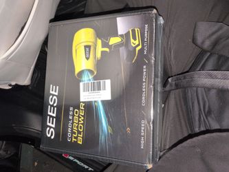SEESE Cordless Turbo Jet Blower