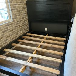 Queen Bed frame And Headboard