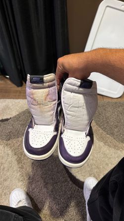 Jordan 1 Court Purple