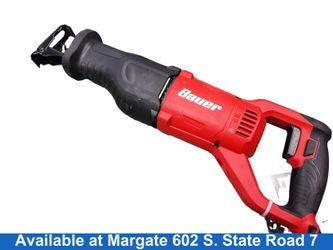 Bauer 1975e-b Red Corded Concrete Saw