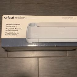 Cricut Maker 3  Ultimate Smart, Cutting Machine Brand New 