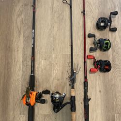 Baitcasters/ Rods (price In Description)