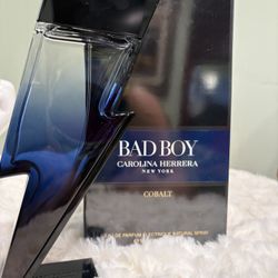 Carolina Herrera Bad Boy Cobalt Perfume 