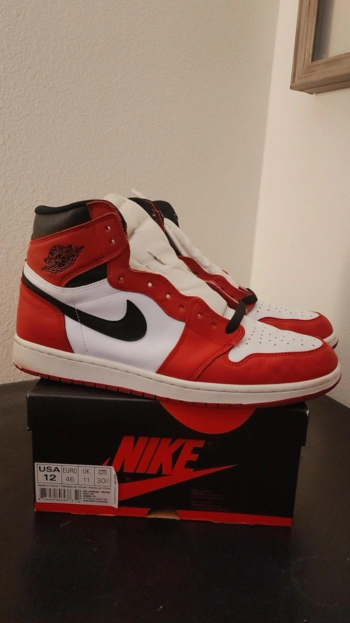 Jordan 1 Chicago Sz 12