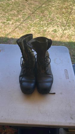 Marine military boots