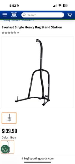 Boxing Bag And Stand New