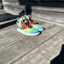 Size 6 - Jordan 1 Retro OG High x J Balvin Tie Dye