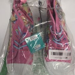 Shopkins High Top Fashion Sneakers Zip Up Size 2