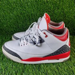 Jordan 3 Fire red 2022 Size 10