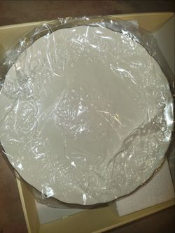 Lenox wedding plate