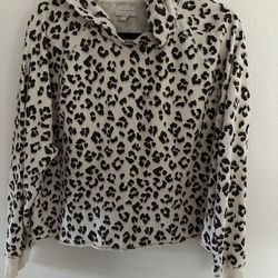 Lucky Brand Crop Hoodie 