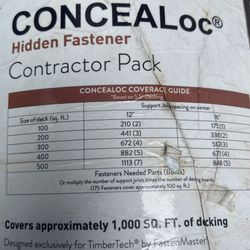  Timber Tech Decking Screws 