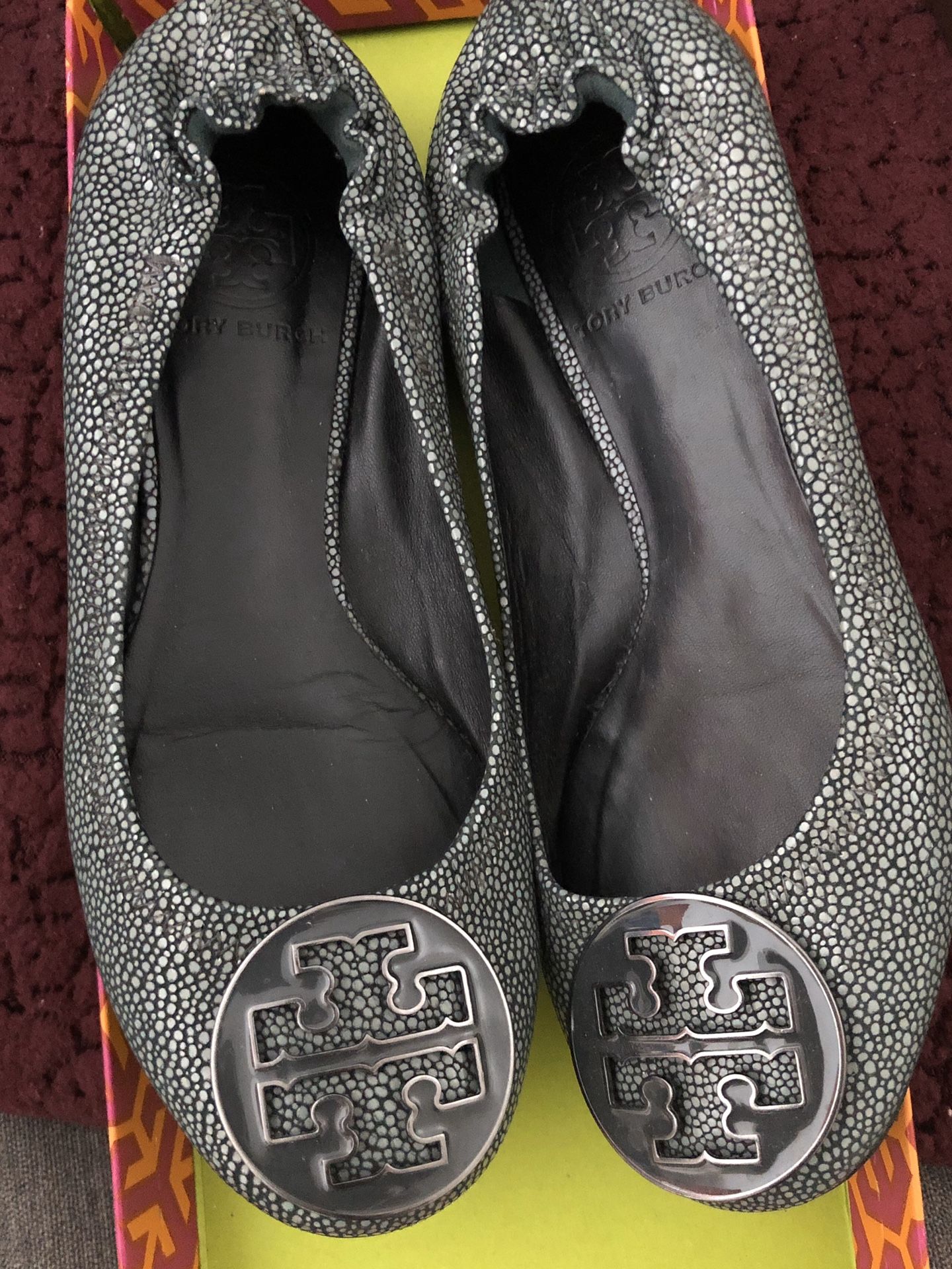 Tory Burch Size 5 Flats Like New