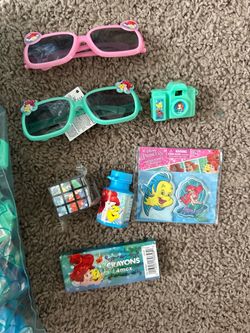 Ariel Birthday party favors