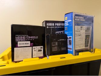 Audio Mixers - Recording / Podcast / DJ BRAND NEW