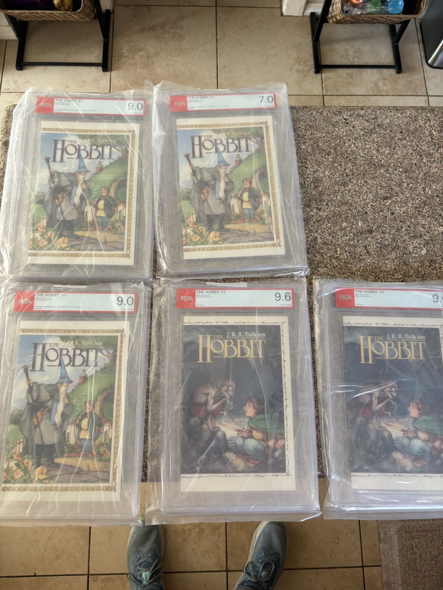 Hobbit Comics #1 And #2 PSA Graded. Several Available.