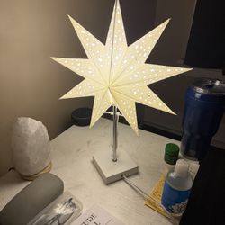 🌟 Decorative Star Table Lamp – Cozy & Stylish!