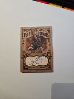 2026 Topps Heavy Lumber Autograph Relics Ozzie Albies Atlanta Braves Bat