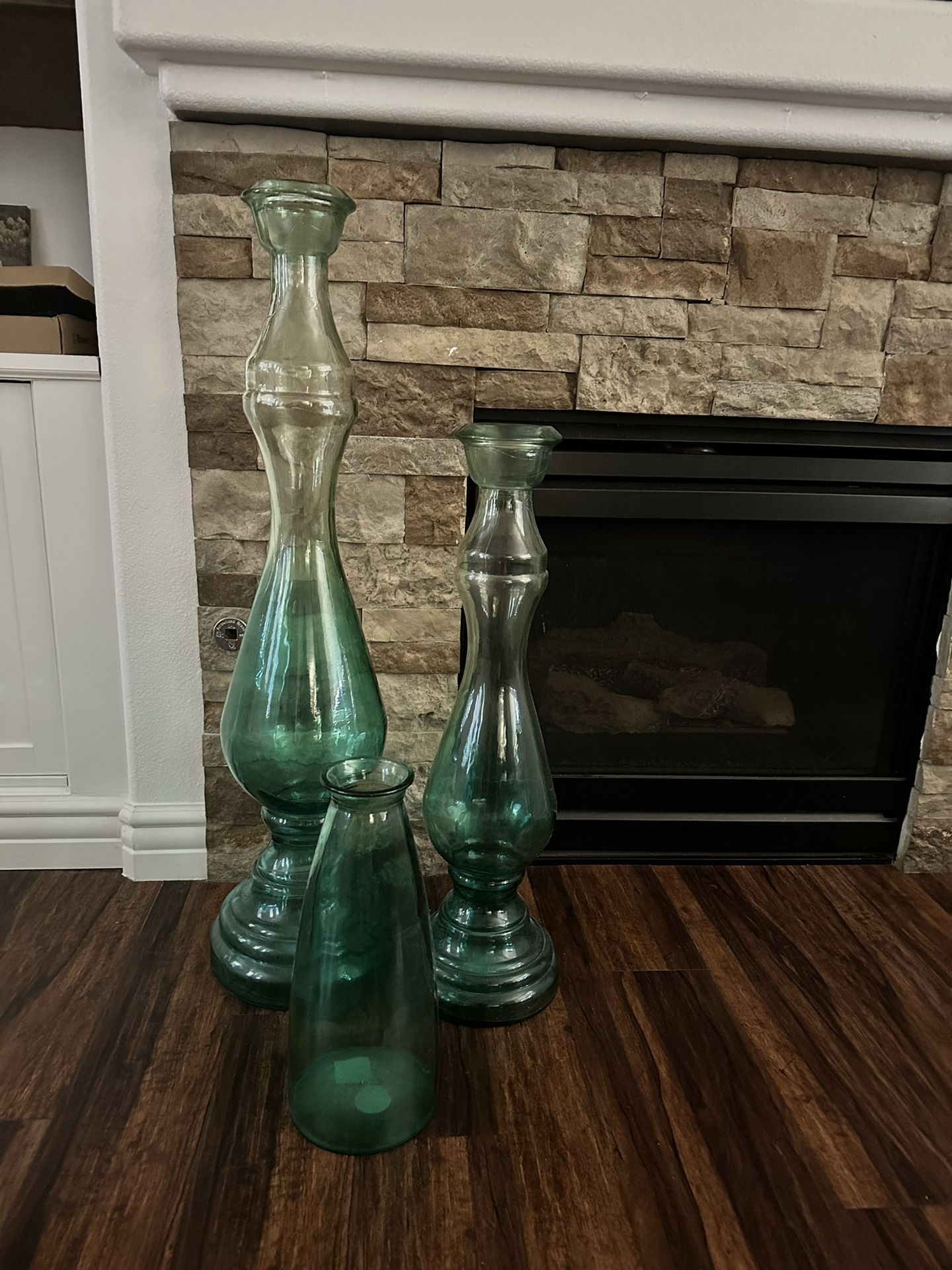 Glass vases