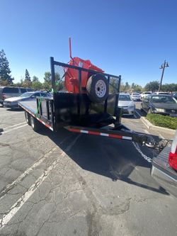 Trailers For Sale 9900 Load Capacity 2 Axles And High Rolling Breaks