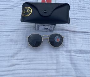 Polarized lenses unisex sunglasses round 3447