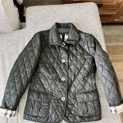 Beautiful Authentic Classic Burberry Quilted Jacket 