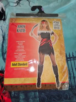 Ahoy Katie Women's Pirate Costume Adult Standard