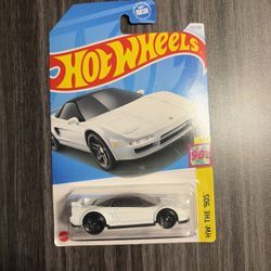 Hot Wheels 2024 HW: The '90s  2/10 '90 Acura NSX  White