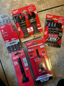 Milwaukee Tool Accessories Bundle – 5 Pieces