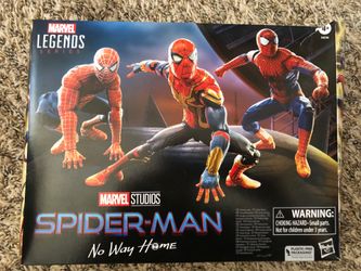 Spider-Man No Way Home Marvel Legends 3 Pack