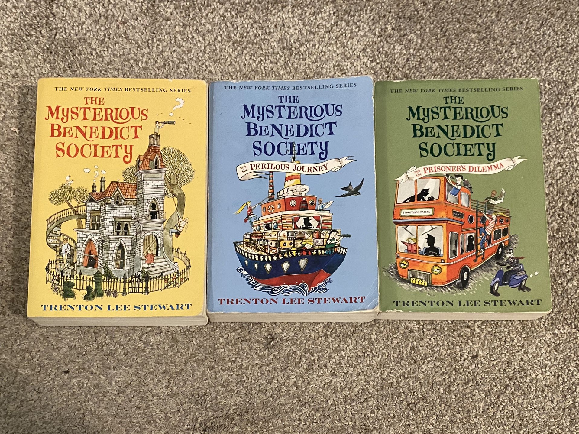 “The Mysterious Benedict Society” collection - first 3 books