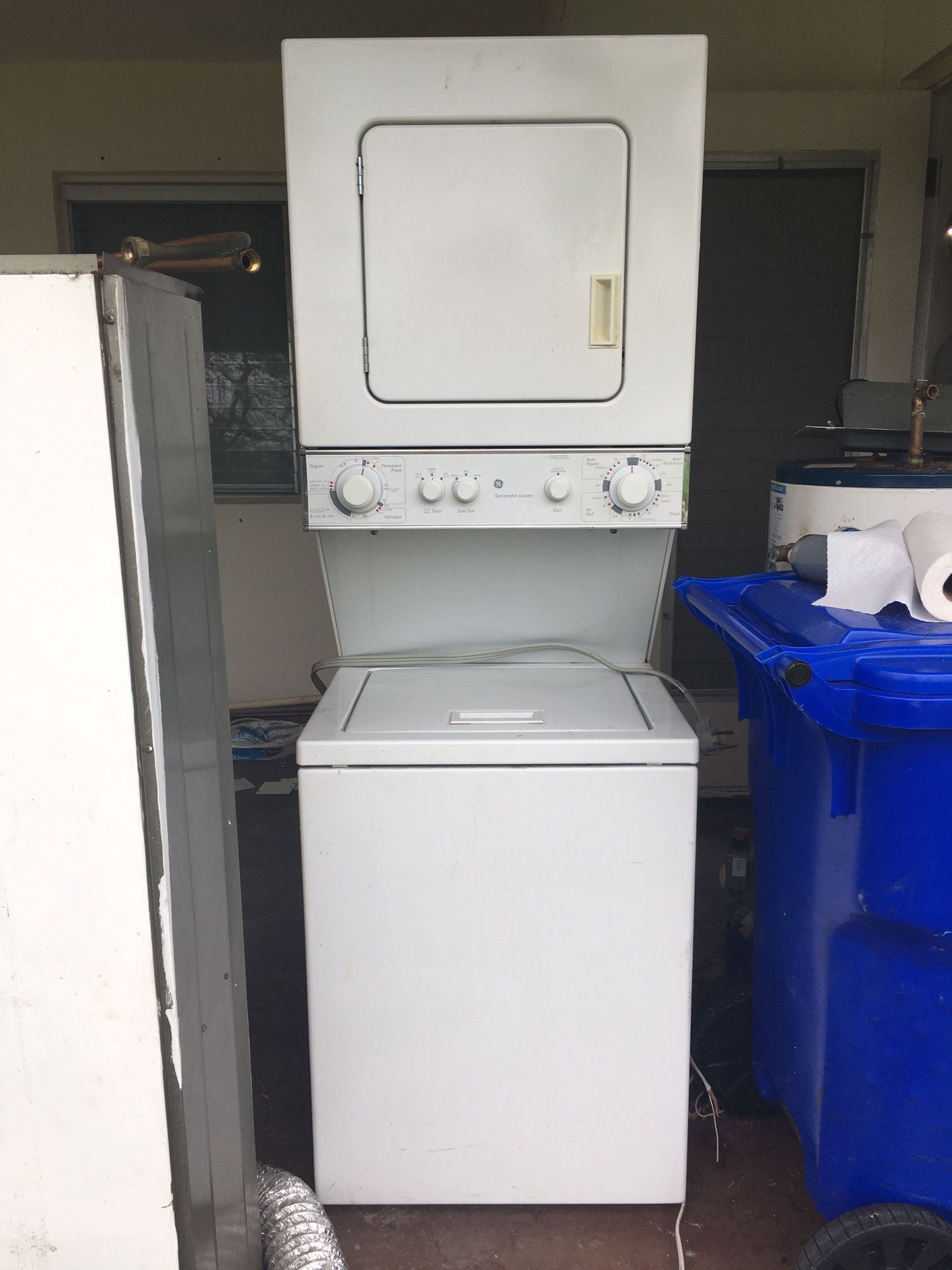 GE Spacemaker washer/dryer