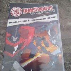 New sealed transformers robots in disguise dvd collection