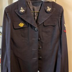 Vintage WW2 Womens US Navy Dress Jacket 