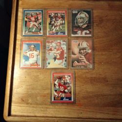 Joe Montana Collection Memorabilia 