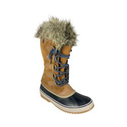 Sorel Joan of Arctic NL2429-286 Women's Tan Leather Waterproof Boot - Size 10.5