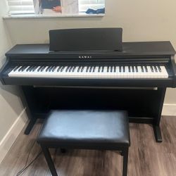 Kawai 88-Key Digital Piano with Bench (Excellent Condition)