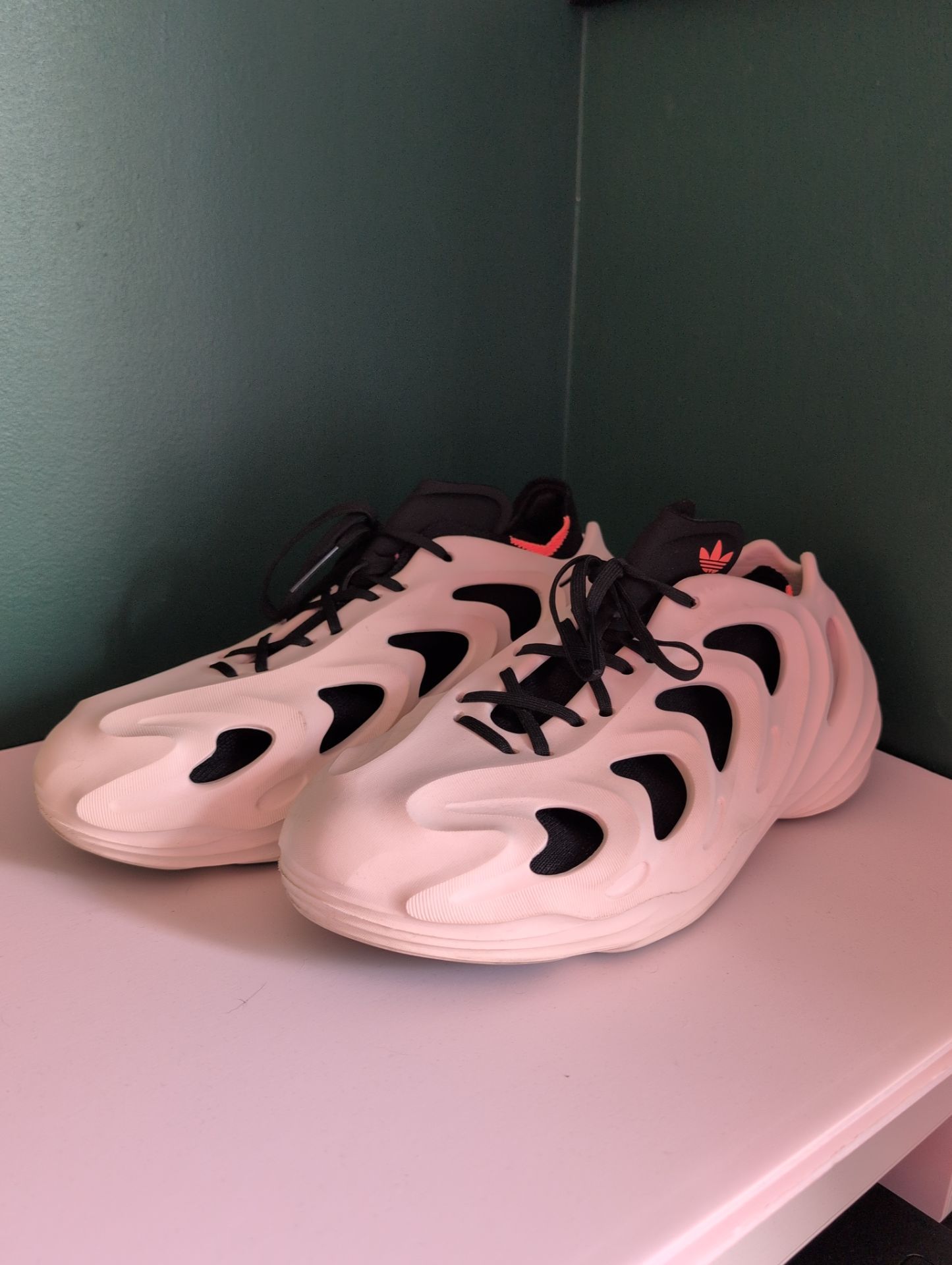 adidas Adifom Q-white core black Men's Shoes Size 10.5